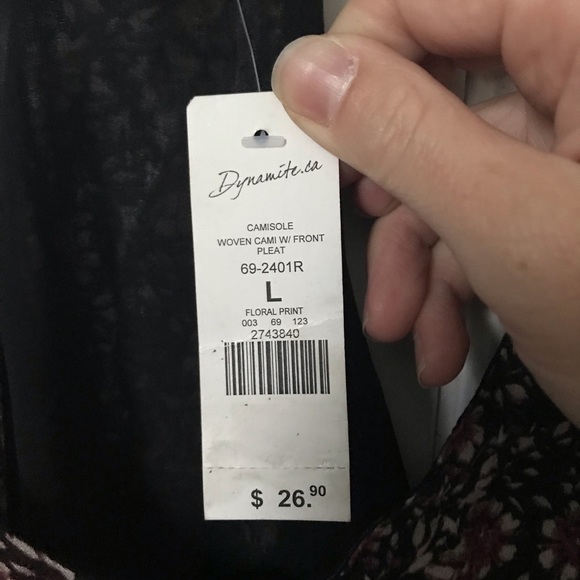 Floral Racerback Tank - Picture 4 of 4